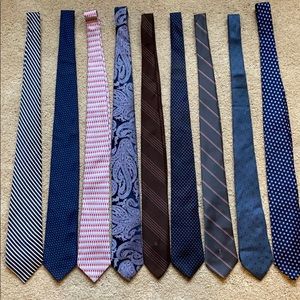 Lot of 9 ties!